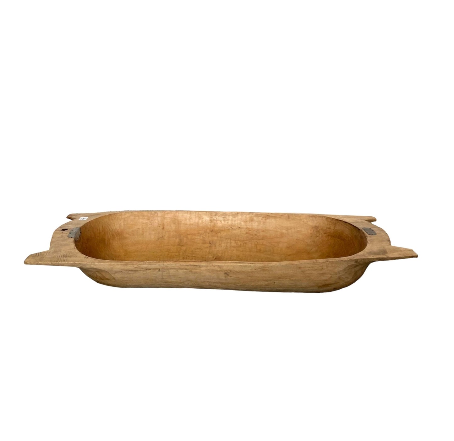 Antique Oval Dough Bowl Large
