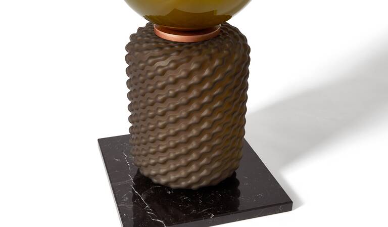 Table Lamp  Ficupala  Shade Rose