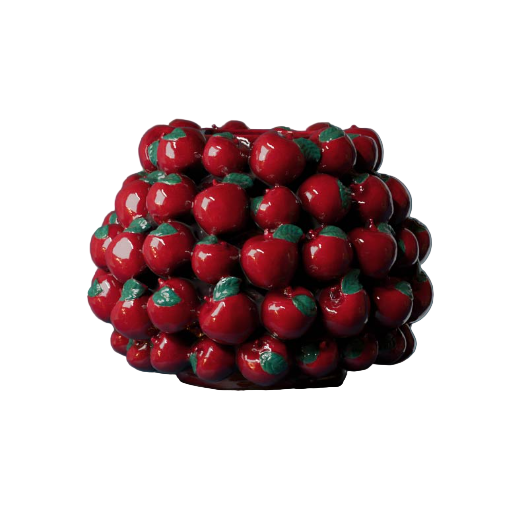 Vase Apple, red