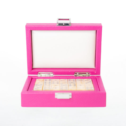 Coffret Dominos Nacre Buffle