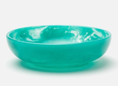 Large Turquoise Serving Bowl