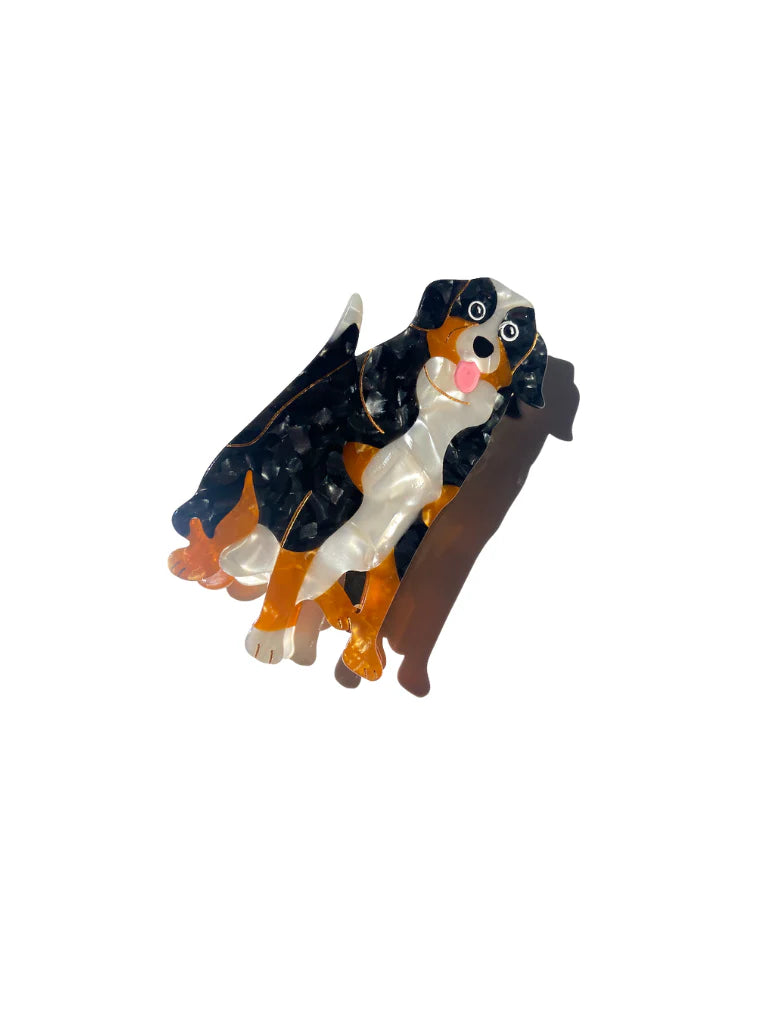 Bernese Mountain Dog Breed Claw Hair Clip