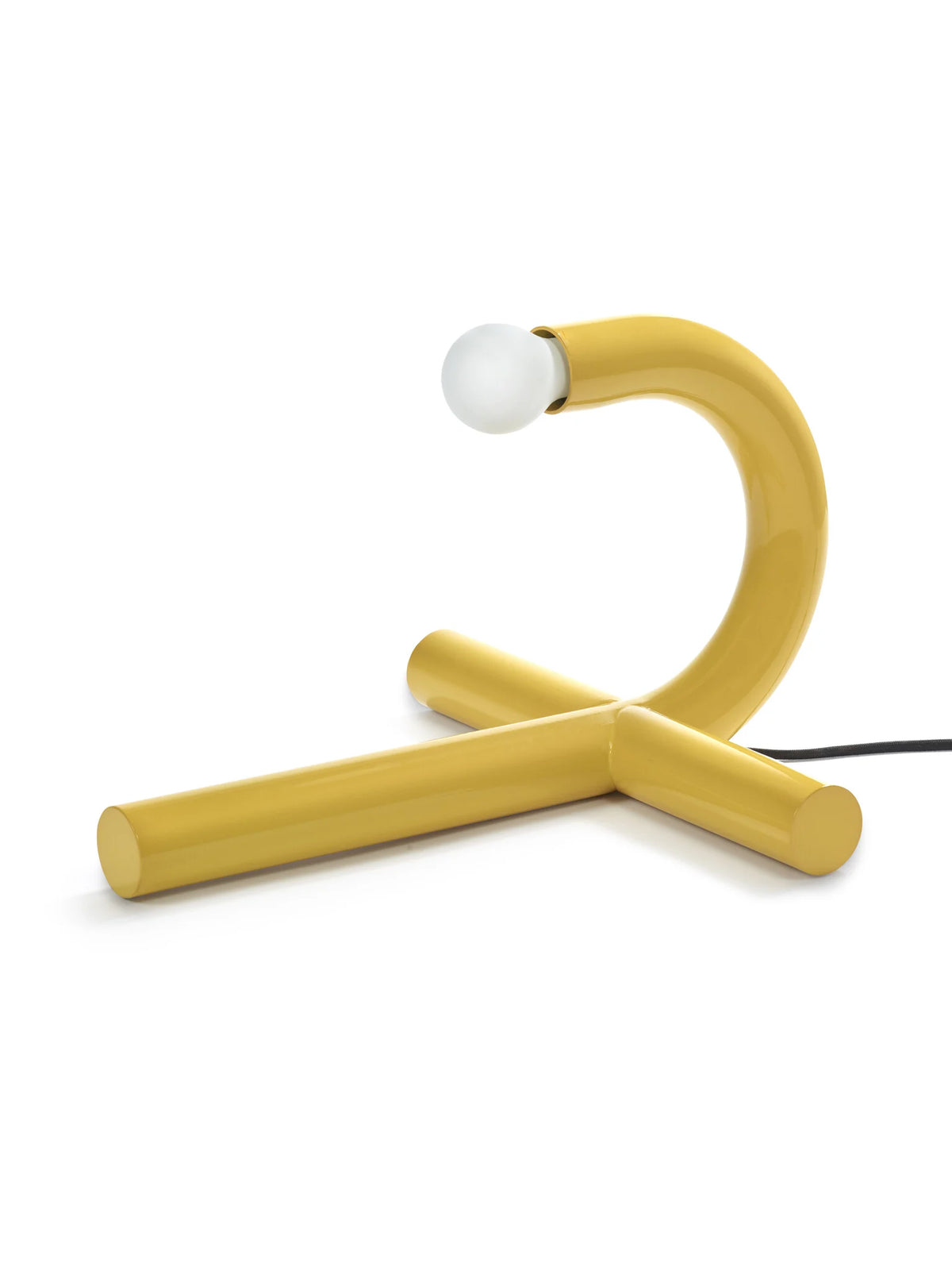Table Lamp Yellow La Tre E Mezzo Gialla