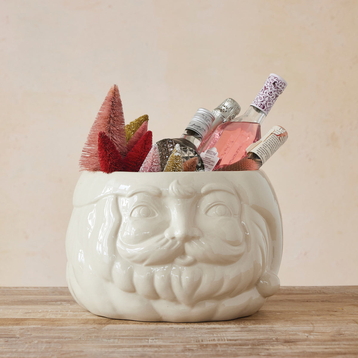 Stoneware Santa
