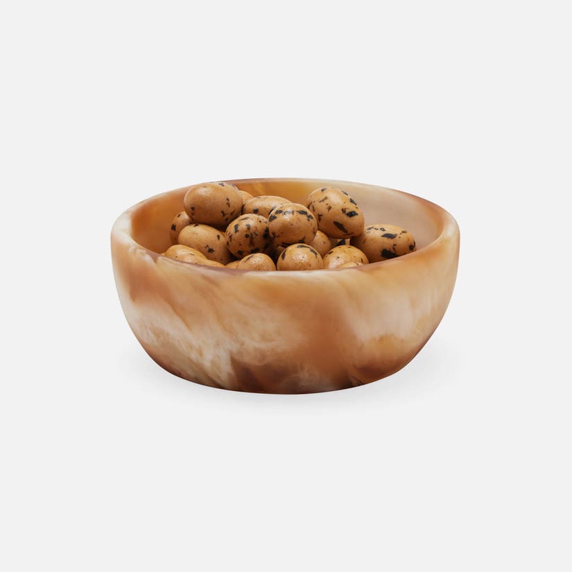 HUGO Swirled Serving Bowl Resin 4x1.5 Pack/2.