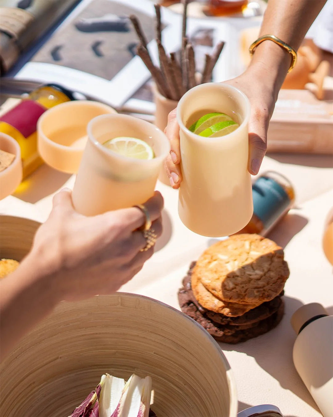 Wheat + Oat  Stegg  Highball Glasses