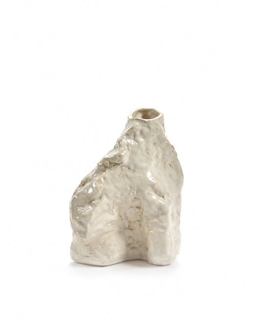 CERAMIC VASE WHITE WITH LOVE FROM NATURE