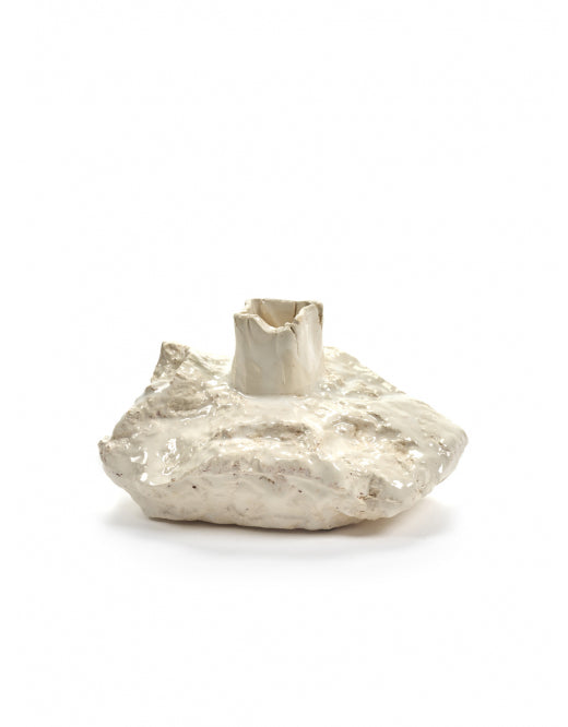 CERAMIC VASE WHITE WITH LOVE FROM NATURE