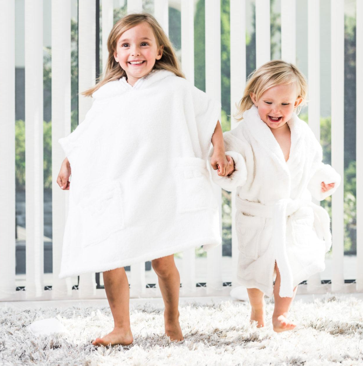 Poncho Towel 5-10 yrs Snow