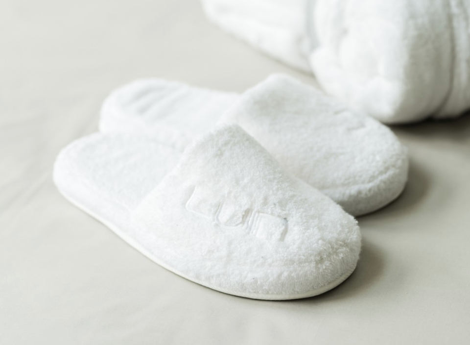 Cosy bath slippers L/XL (41-44) Snow