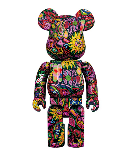 Bearbrick 1000% Psychedelic Paisley