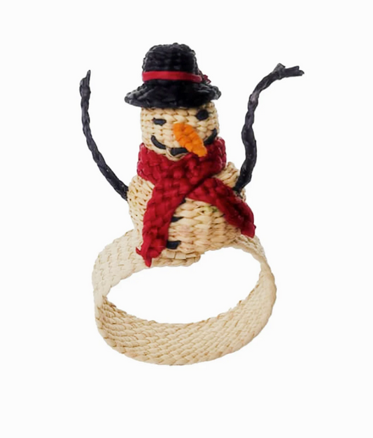Snowman 3D napkin ring