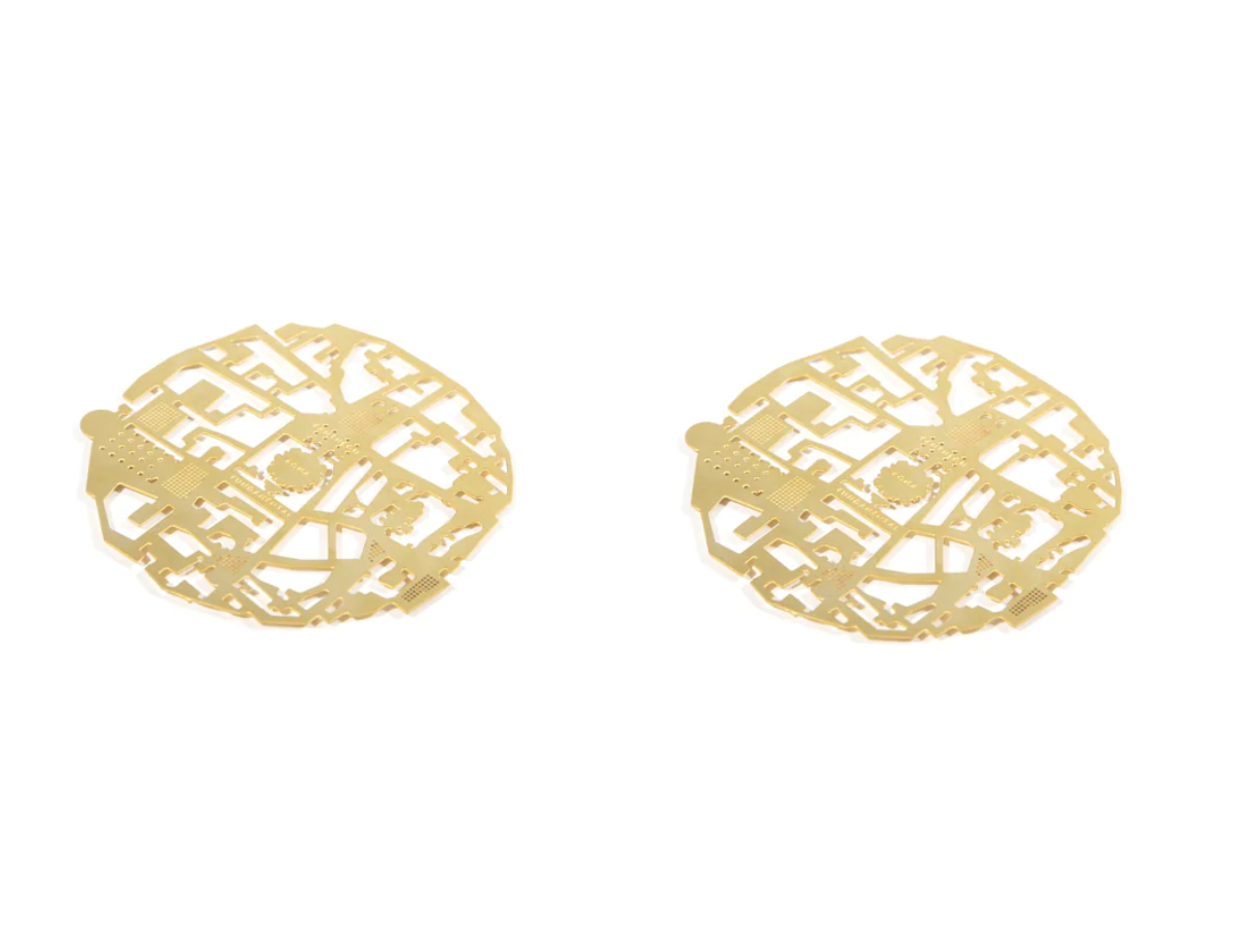 SET OF 10 - ROMA - 2 COASTERS