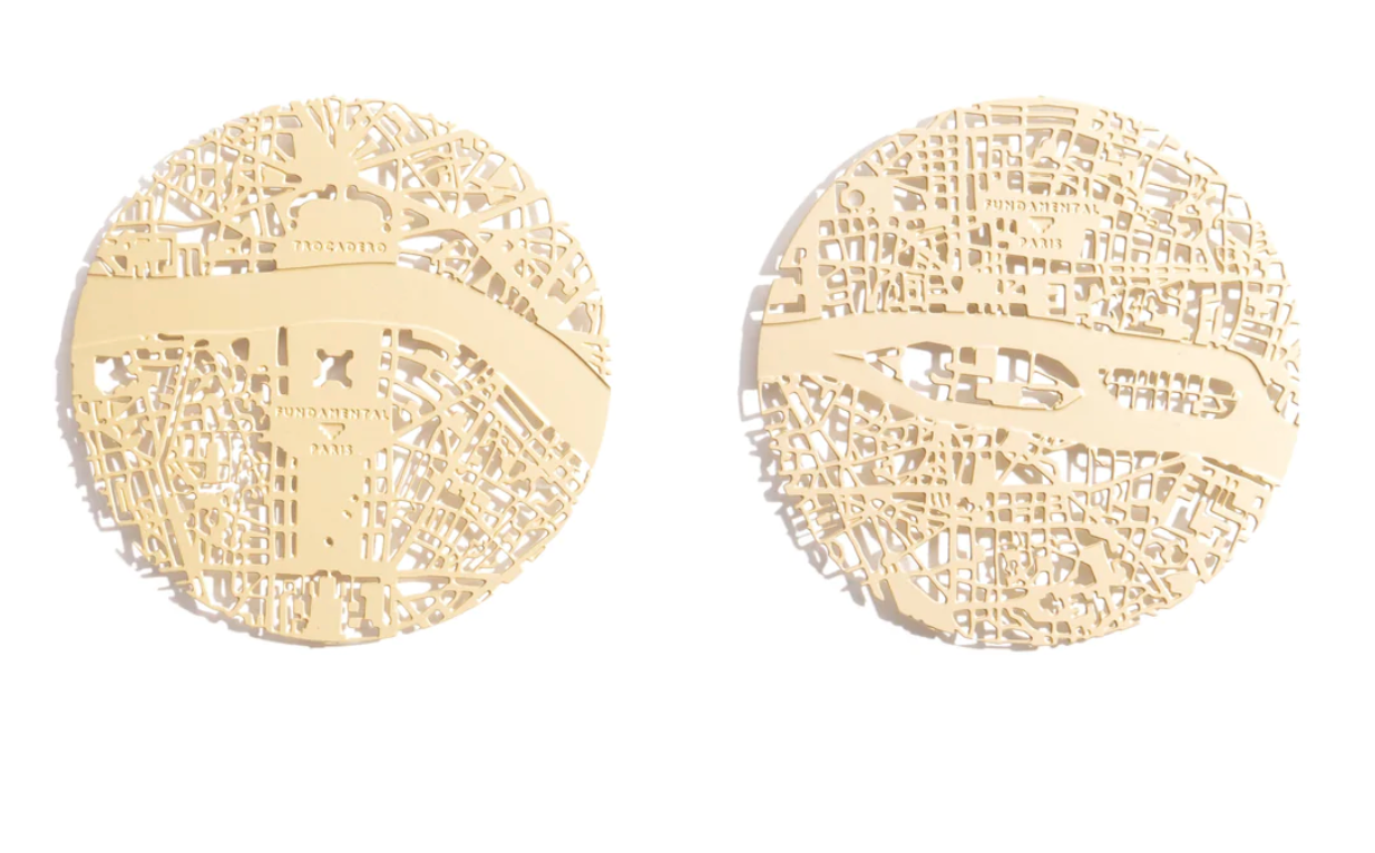 SET OF 10 - PARIS - 2 COASTERS