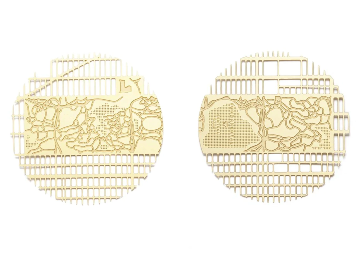 SET OF 10 - MANHATTAN - 2 COASTERS
