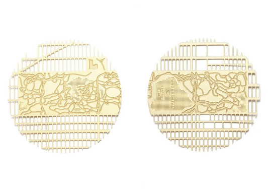Manhattan Set 2 Coasters